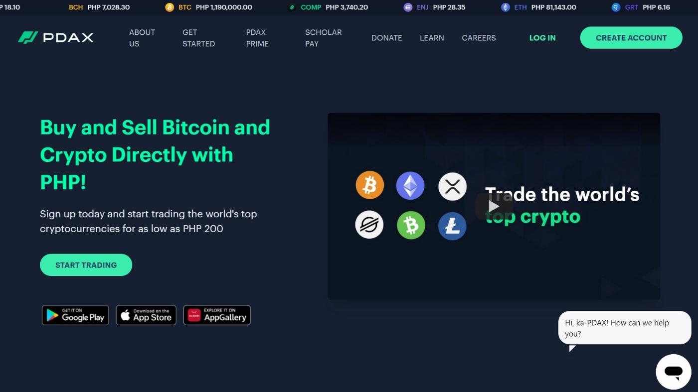 PDAX Crypto Exchanges
